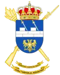 Coat of Arms of the Base Services Unit "General Menacho" USBA)