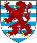 Coat of arms of the Duchy of Luxembourg (1353–1797)