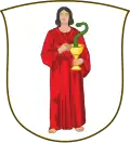 Coat of arms of Aakirkeby