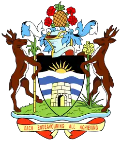 Coat of arms of Antigua and Barbuda