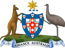 Coat of arms of Australia (1908–1912)