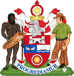 Coat of arms of Darwin[23]