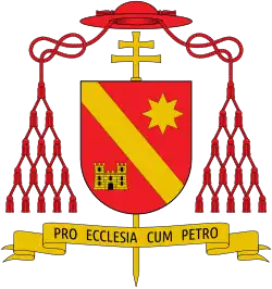 Santos Abril y Castelló's coat of arms