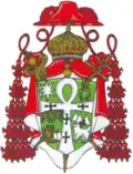 Stéphanos I Sidarouss إسطفانوس الأول سيداروس's coat of arms