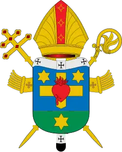 Coat of arms of the Archdiocese of Uberaba