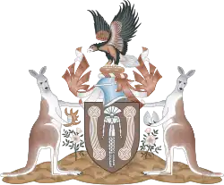 Coat of arms of the Northern Territory[13]