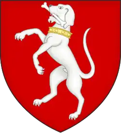 Coat of arms of the House of Canossa of March of Tuscany