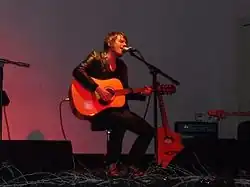 Griffin performing in 2008