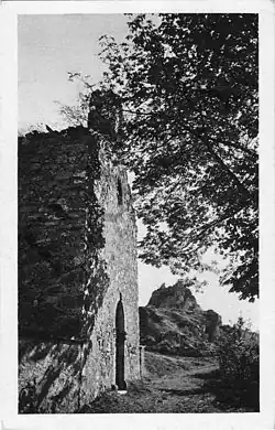 The old chapel at the beginning of the 20th century