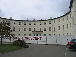 Horton Road Hospital including Area Railings