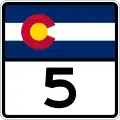 Colorado State Highway Route 5