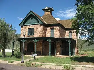 Commanding Officer's Quarters at Fort Apache Historic Site