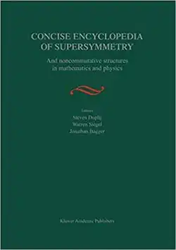 Cover of 2005 edition of Concise Encyclopedia of Supersymmetry And Noncommutative Structures in Mathematics and Physics