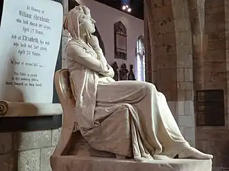 Memorial by Sir Francis Chantrey