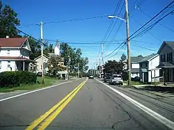 Courtdale Avenue eastbound in Courtdale