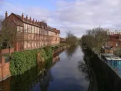 View to the north from Cash's Lane Bridge, Coventry