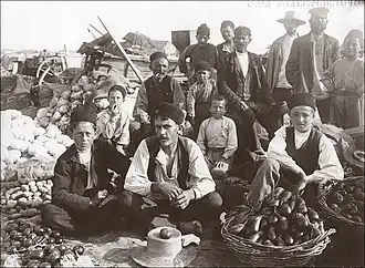 Crimean Tatar men and boys