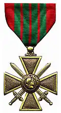 Croix de guerre 1939–1945 with 1 palm