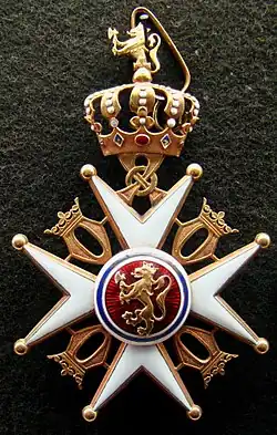 The Norwegian Order of St Olav
