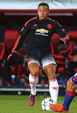Memphis Depay made 53 appearances across two seasons for Manchester United.