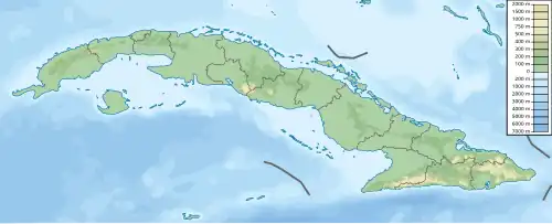 Nicholas Channel is located in Cuba