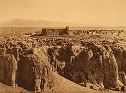 View of Acoma from the south, 1904