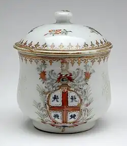 Chinese "custard cup", c. 1750