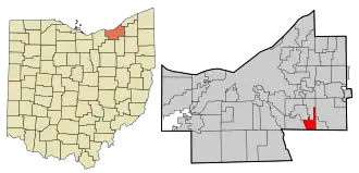 Cuyahoga County and the state of Ohio.