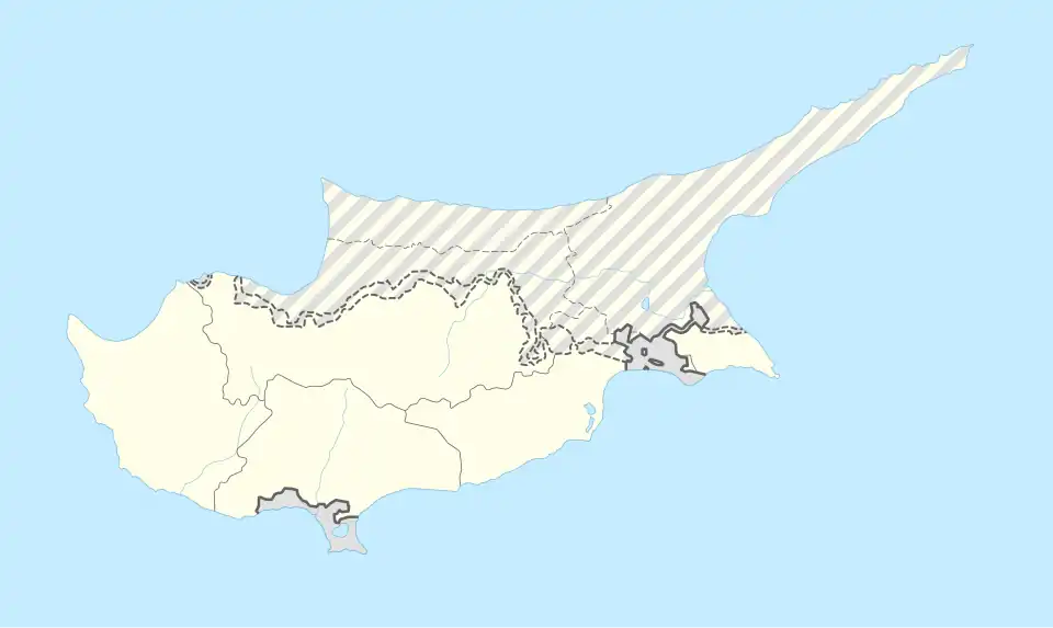 2013–14 Cypriot Third Division is located in Cyprus