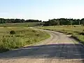 A rural road in the area