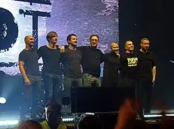 The band in Nizhny Novgorod for the "История звука" (lit. 'history of sound') 2017 tour