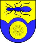 Arms of Brekendorf, in Schleswig-Holstein, Germany