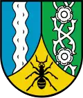 Arms of Zeschdorf, in Brandenburg, Germany