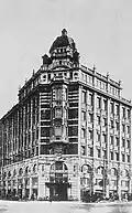 The first Dai-ichi Life building designed by Tatsuno Kingo in 1921