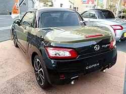 Copen XPLAY rear view