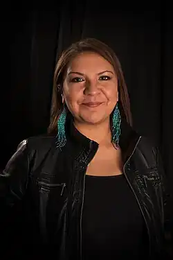 photographic portrait of a person smiling