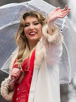 Dasha at the Macy's Thanksgiving Day Parade in 2024