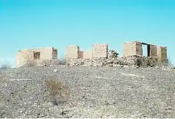 Ruins of the Nate Salsbury house.