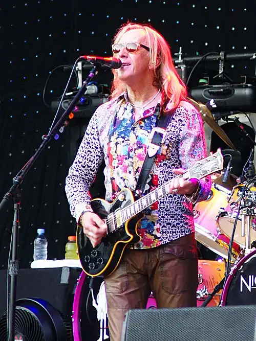 Davey Johnstone at Elton John Concert Wiesbaden.jpg