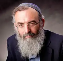 Rabbi David Stav, founder of the Tzohar rabbinic organization. He is known for his efforts to make Judaism more accessible in Israel.