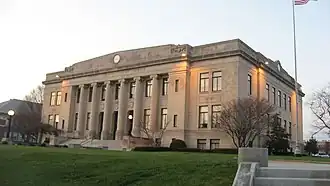 Daviess County courthouse in Washington