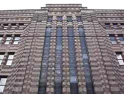 Antoon Derkinderen: De Bazel, Vijzelstraat, Amsterdam