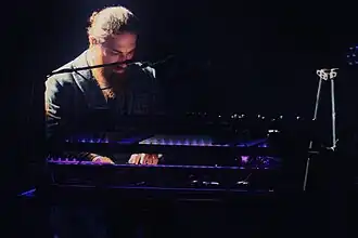 Rae with Death Cab for Cutie in 2019