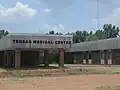 Abandoned Tensas Medical Center on Verona Street in Newellton