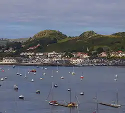 The castle as seen from Conwy Castle