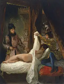 Louis of Orléans Unveiling his Mistress, c. 1825–26, Thyssen-Bornemisza Collection