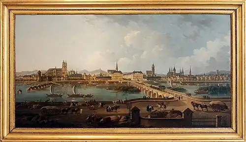 Panoramic view of Tours by Demachy