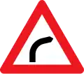 A41.1: Curve to the right