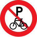 C63: No parking for bicycles