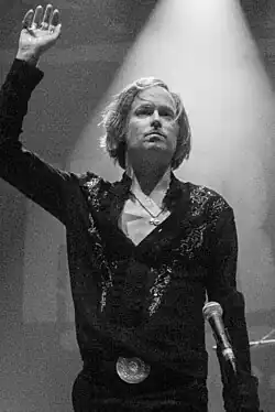 Lyxzén performing at Shrine Auditorium and Expo Hall in 2025